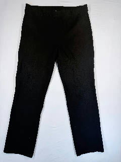Quince Womens XL Ultra-Stretch Ponte Straight Leg Pants Black Trousers