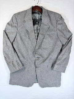 Christian Dior Monsieur Vtg Gray Ultrasuede Sport Coat Blazer