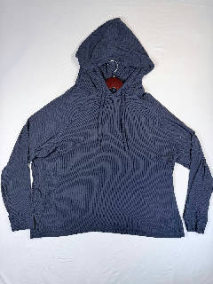 Cozy Earth Bamboo Jogger Set Sz 3XL Navy Blue Hooded Pullover Lounge Pants