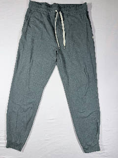 Vuori Women's Jogger Sweatpants Size M Gray Recycled Polyester Drawstring